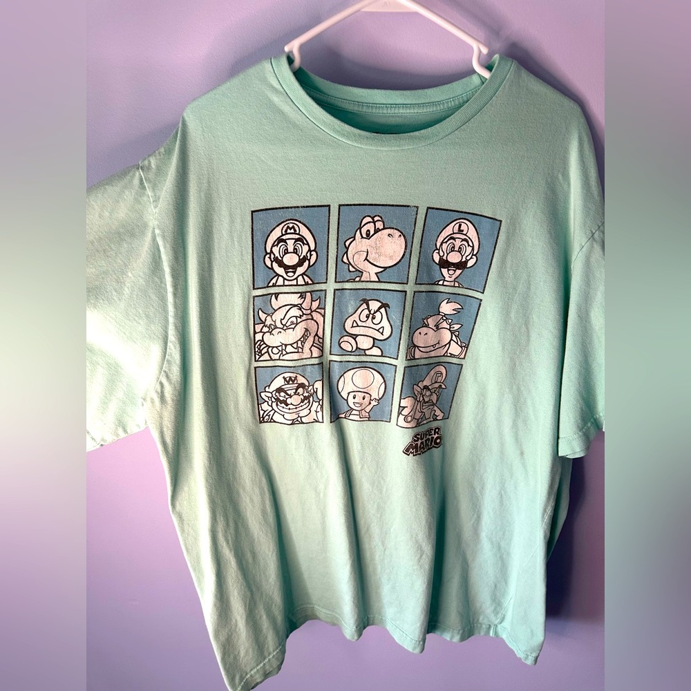 Men’s vintage super Mario shirt